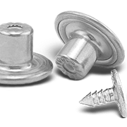 Jeans Button - Metallic Outershell and Nylon Type